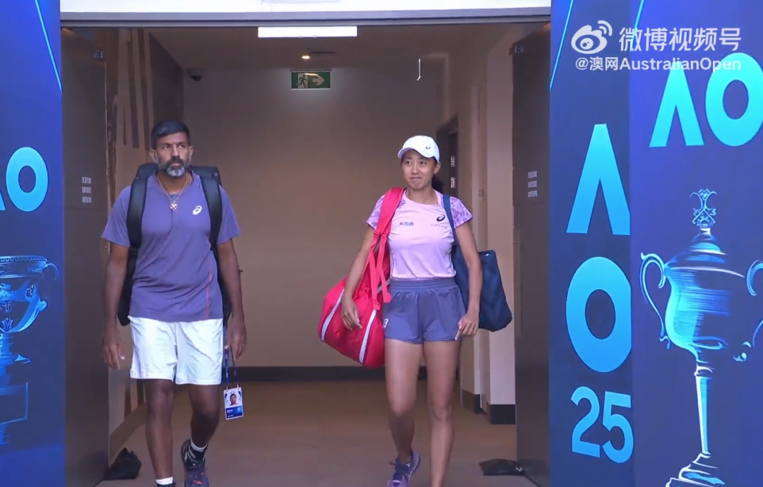 张帅澳网混双止步八强 女双再创佳绩